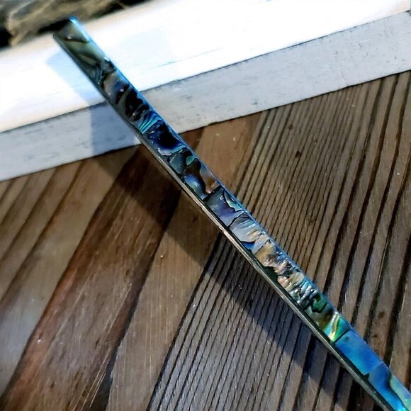Artisan Natural Iridescent Philippines Paua Abalone Shell 7\